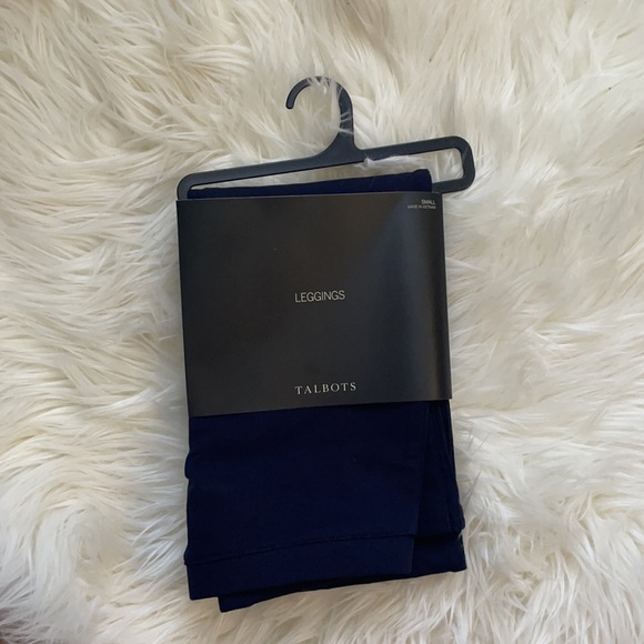 Talbots Pants - NWT Talbots Navy Leggings